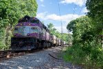 MBTA 1115 brngs up the rear of train 2210